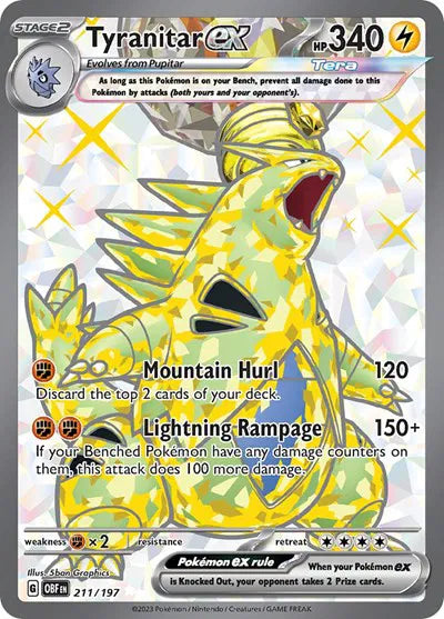 Tyranitar - Obsidian Flames - 211/197 - UR - English