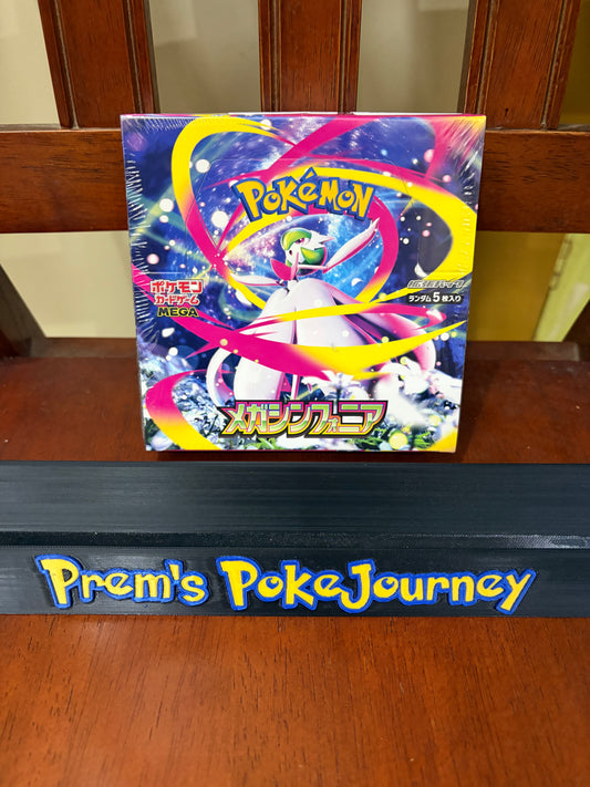 Pokémon Card Japanese TCG Mega Symphonia M1S Sealed Booster Box New With Shrink