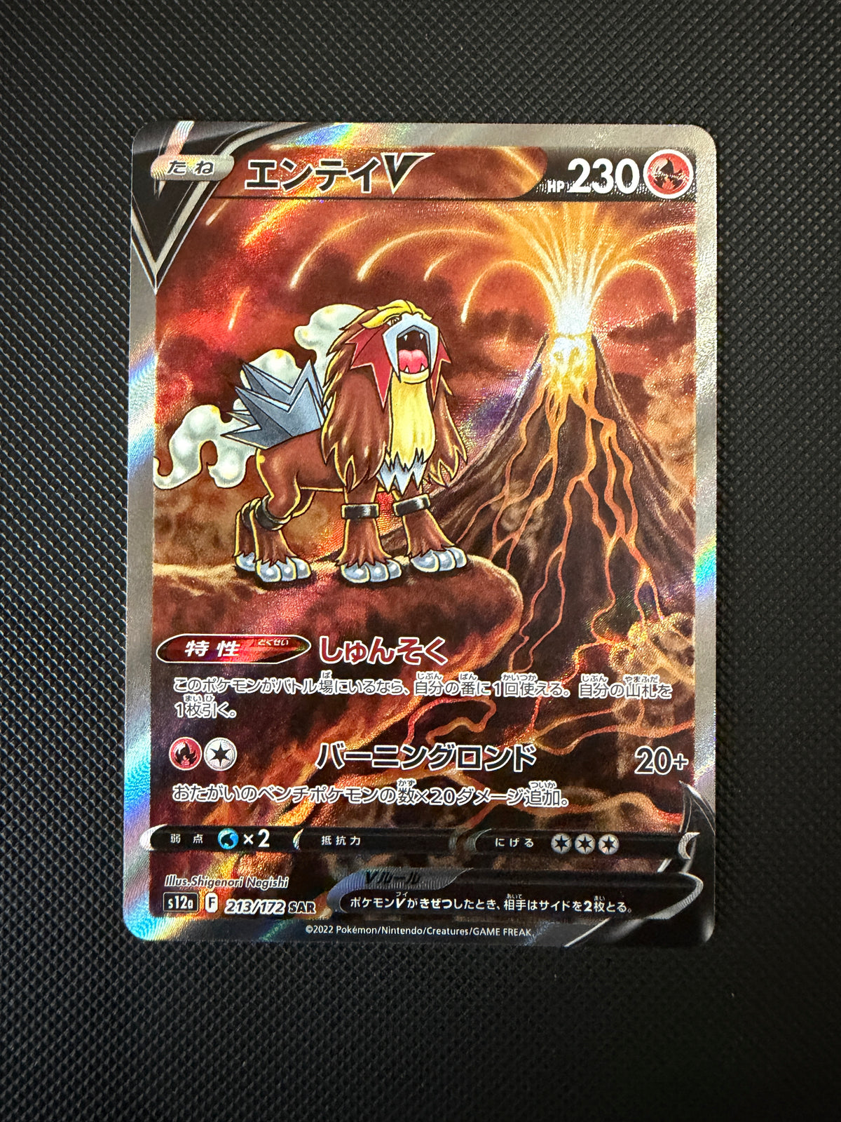 Entei V - VSTAR Universe - 213/172 - SAR - Japanese