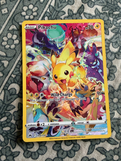 Pikachu - Crown Zenith - 160/159 - Secret - English