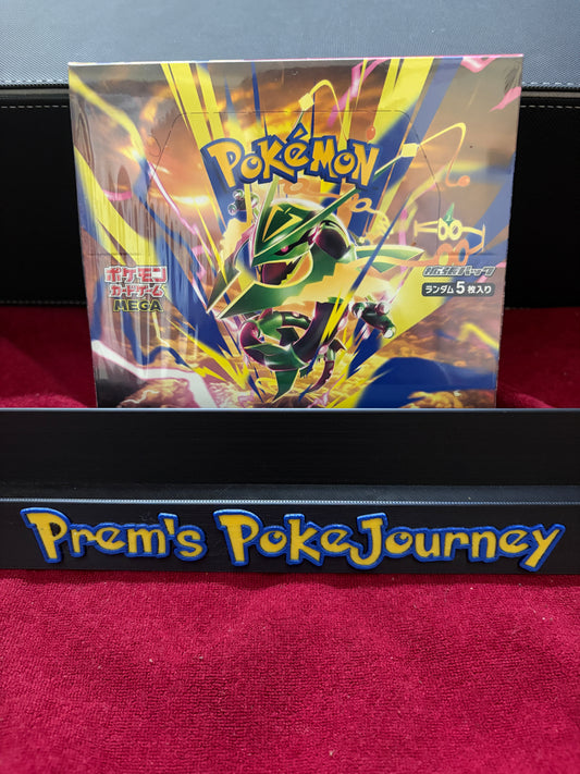 Pokémon Card Japanese TCG Storm Emeralda M6 Sealed Booster Box New With Shrink