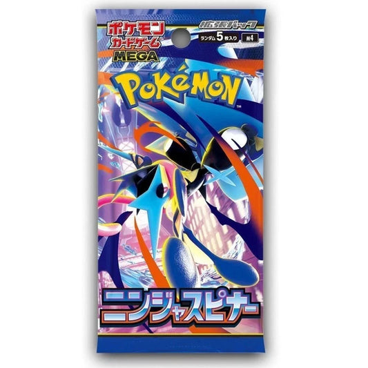 Pokémon Card Japanese TCG Ninja Spinner M4 - Sealed Booster Pack