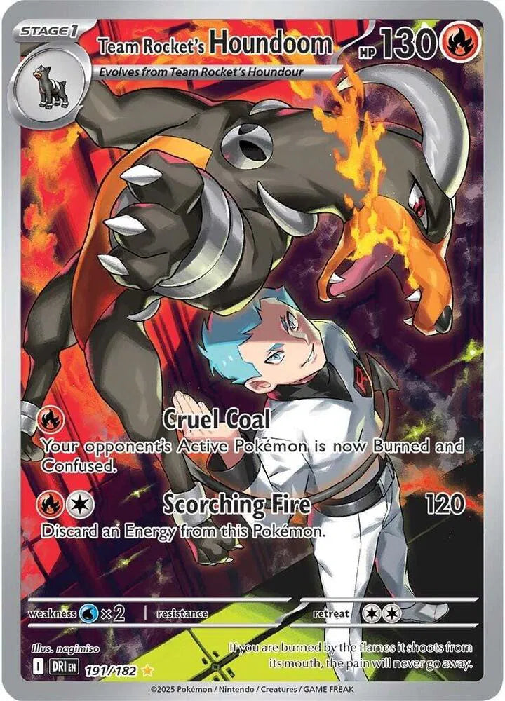 Team Rocket's Houndoom - Destined Rivals - 191/182 - IR - English